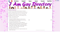 Desktop Screenshot of iamgay.co.za